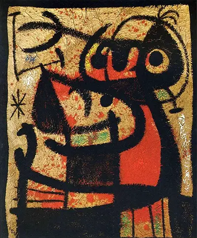 Woman and Bird Joan Miro